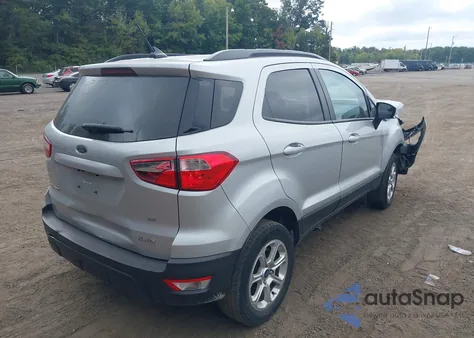 2021 Ford Ecosport Se из США, поврежденный, VIN MAJ6S3GLXMC402379